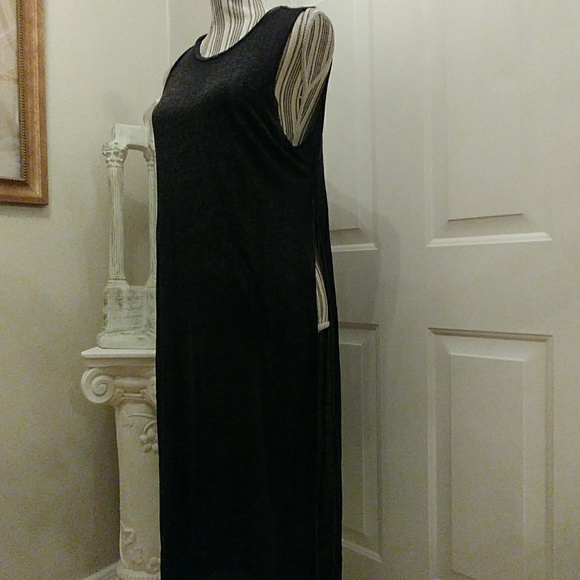 Forever 21 Sheer Black T Shirt Duster - Picture 3 of 7